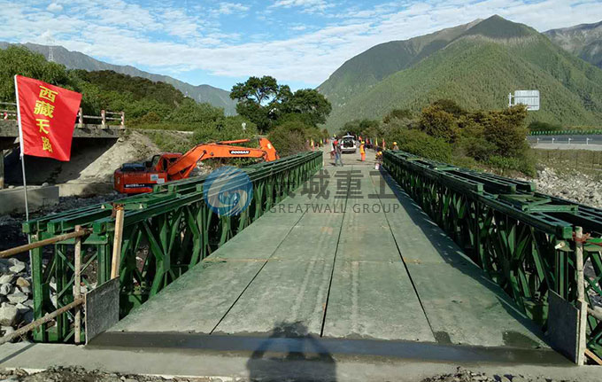 西藏30米321型三排单层加强单车道装配式桥