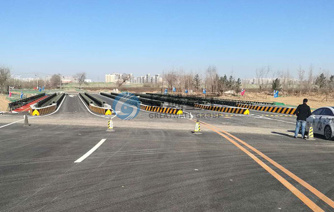北京环球影视城 72米6车道321型钢便桥